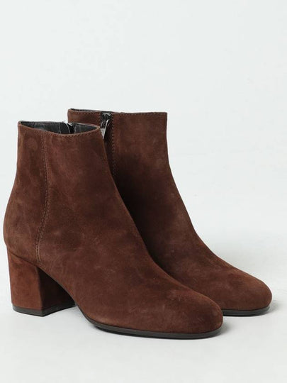 Via Roma 15 suede ankle boots with zip - VIA ROMA 15 - BALAAN 2