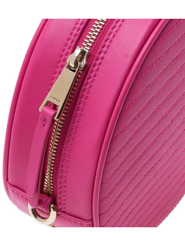 Grain leather round cross bag 1043392 BZU4 2Q0 LIPSTICK H - FURLA - BALAAN 8