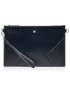 Meisterstück Leather Clutch Bag Black - MONTBLANC - BALAAN 1