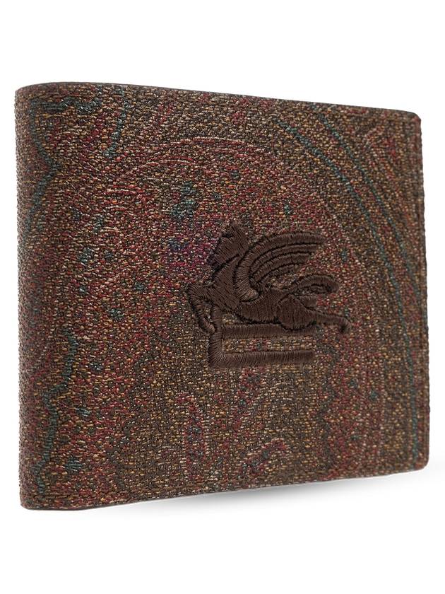 Etro Wallet With Logo, Men's, Brown - ETRO - BALAAN 4