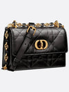 Miss Caro Cannage Lambskin Cross Bag Black - DIOR - BALAAN 3