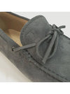 Men's Gommino Suede Driving Shoes Grey - TOD'S - BALAAN 6