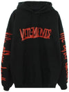 World Tour Logo Hoodie Black - VETEMENTS - BALAAN 3