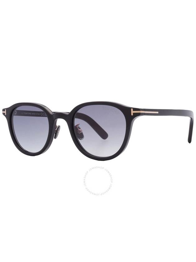 Tom Ford Smoke Gradient Oval Unisex Sunglasses FT0977-D 01B 48 - TOM FORD - BALAAN 2