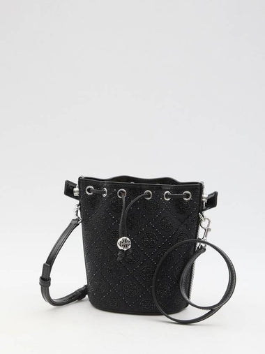 T Monogram Hotfix Mini Bucket Bag - TORY BURCH - BALAAN 1