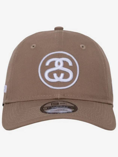 SS Link 9 Twenty Cap Khaki Stussy Unisex Ball Hat - STUSSY - BALAAN 2