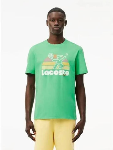 Men s Pack Graphic T Shirt TH0784 54G UYX Domestic Product GQ2N24050887373 - LACOSTE - BALAAN 1