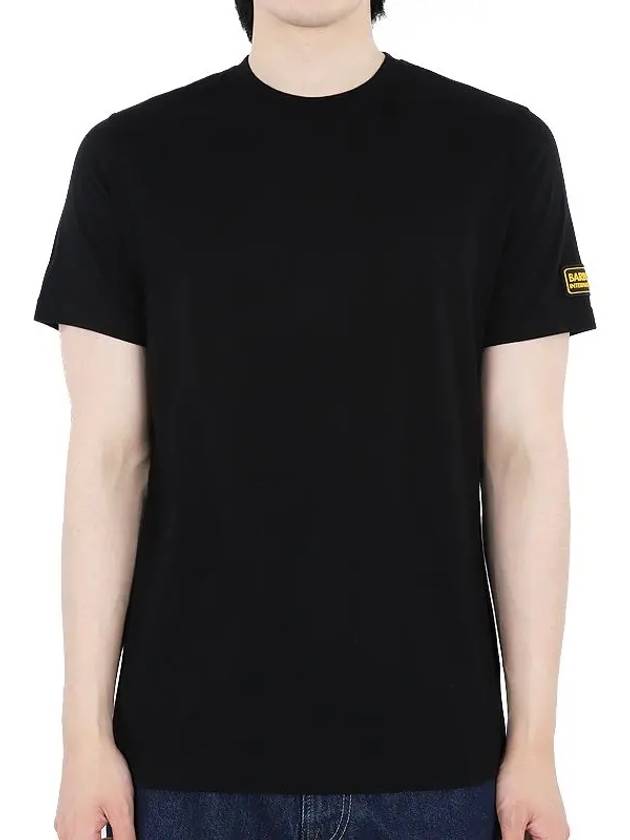 International Devise Short Sleeve T-Shirt Black - BARBOUR - BALAAN 3