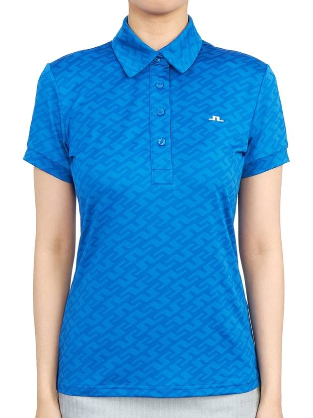 Golf wear women s short sleeve t shirt GWJT06464 O463 - J.LINDEBERG - BALAAN 2