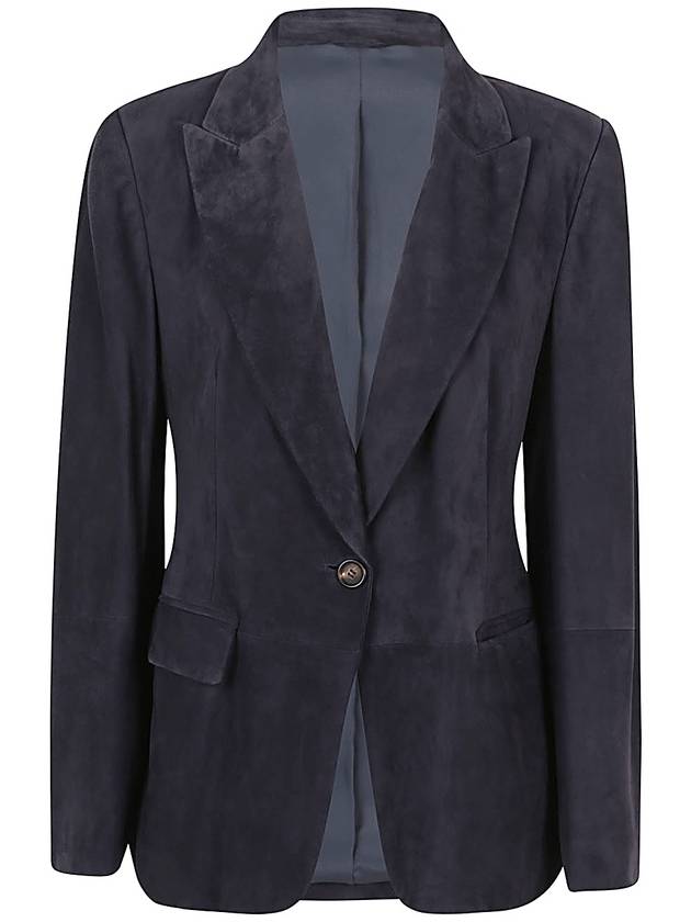 Brunello Cucinelli Jackets Blue - BRUNELLO CUCINELLI - BALAAN 1