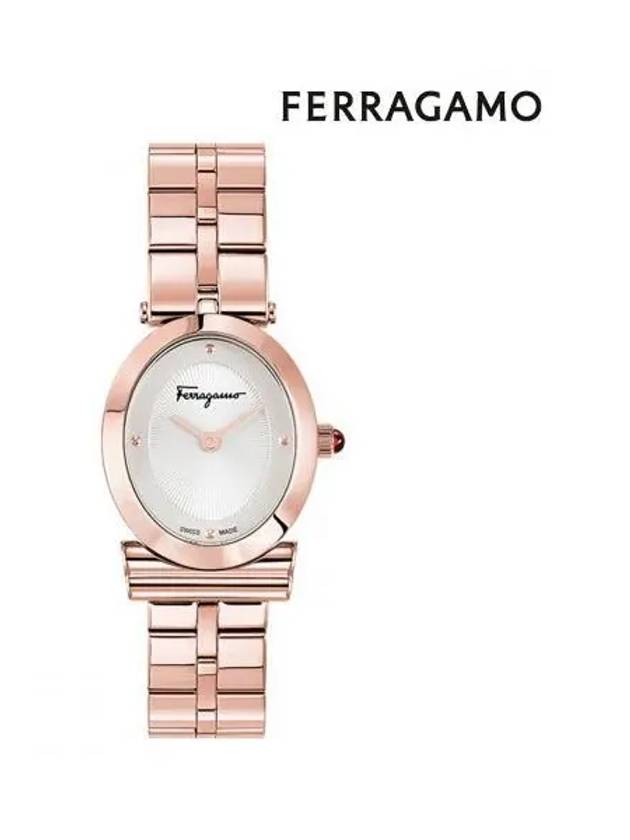 Miroir Metal Watch Gold - SALVATORE FERRAGAMO - BALAAN 2