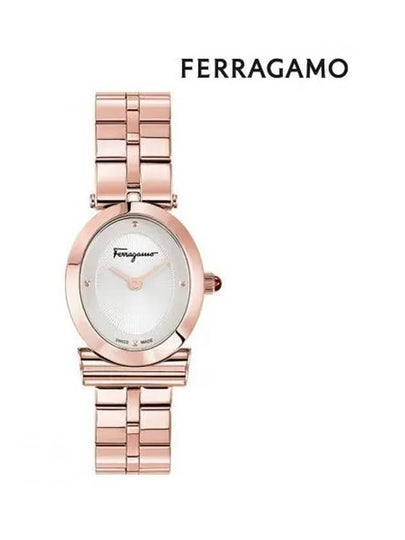 Miroir Metal Watch Gold - SALVATORE FERRAGAMO - BALAAN 2