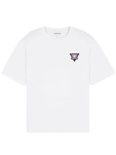 Surf Collage Oversize Short Sleeve T-Shirt White - MAISON KITSUNE - BALAAN 2