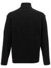 Lambswool GRS Turtle Neck Knit Top Black - CP COMPANY - BALAAN 3