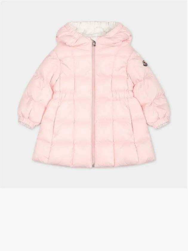 Moncler Baby ANYA Hooded Down Coat Pink - MONCLER - BALAAN 1