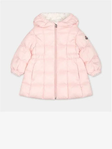 Moncler Baby ANYA Hooded Down Coat Pink - MONCLER - BALAAN 1