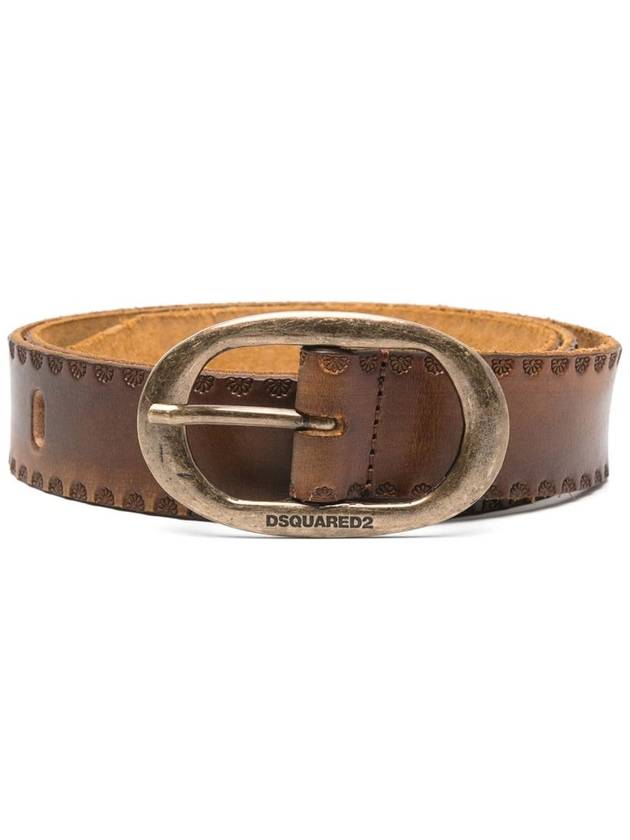 DSQUARED2 Vintage Buckle Belt - DSQUARED2 - BALAAN 1