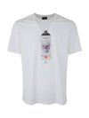 Paint Spray Short Sleeve T-Shirt White - PAUL SMITH - BALAAN 1