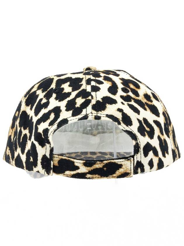 Leopard Base Ball Cap - GANNI - BALAAN 6