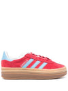 Gazelle Bold Suede Low Top Sneakers Pink - ADIDAS - BALAAN 1