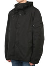 Polyester Blend Jacket Black - TEN C - BALAAN 6