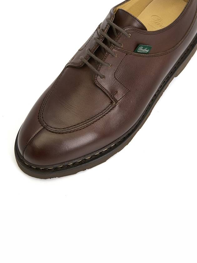 Avignon Plain Leather Loafers Coffee - PARABOOT - BALAAN 8