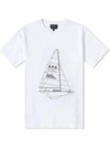 Jeannot Short Sleeve T-Shirt White - A.P.C. - BALAAN 1