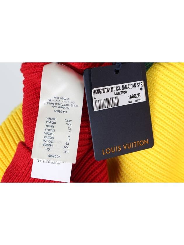 LV multicolor crew neck knit XL - LOUIS VUITTON - BALAAN 7