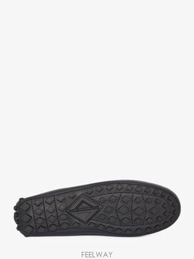 CD Diamond Grained Calfskin Loafers Black - DIOR - BALAAN 5