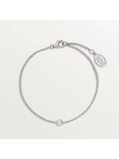 D'amour Diamond Bracelet White Gold - CARTIER - BALAAN 2