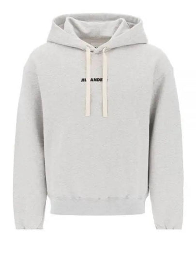 Plus Logo Hoodie Grey - JIL SANDER - BALAAN 2