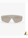 Eyewear Frame Mirror Logo Acetate Sunglasses White - CELINE - BALAAN 2