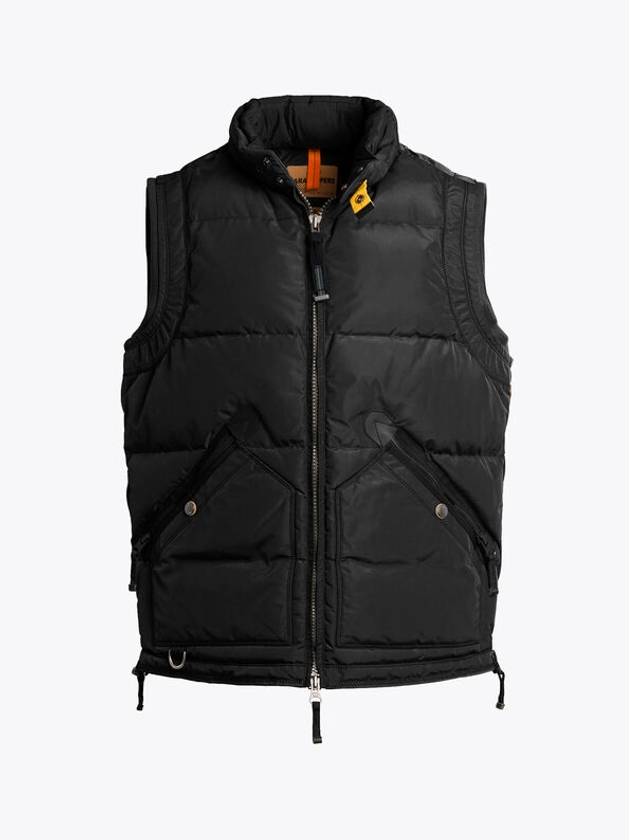 Kobuk Down Padding Vest Black - PARAJUMPERS - BALAAN 2