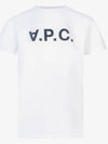 VPC Logo Short Sleeve T-Shirt White - A.P.C. - BALAAN 2