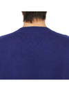 Atlee Logo Knit Top Blue - ISABEL MARANT - BALAAN 8