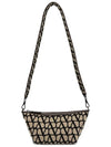 Iconographe Cotton Shoulder Bag Beige - VALENTINO - BALAAN 8