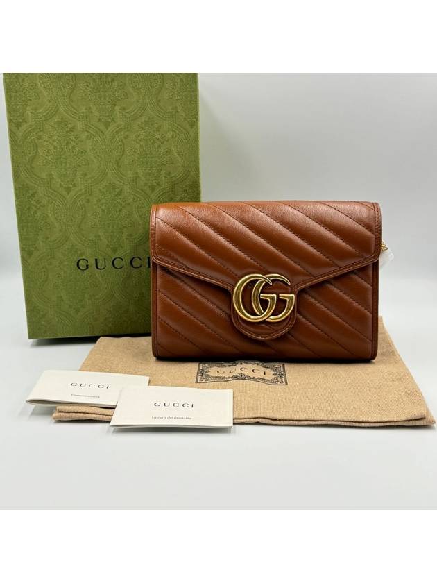 GG Marmont Matelasse WOC mini chain bag - GUCCI - BALAAN 1