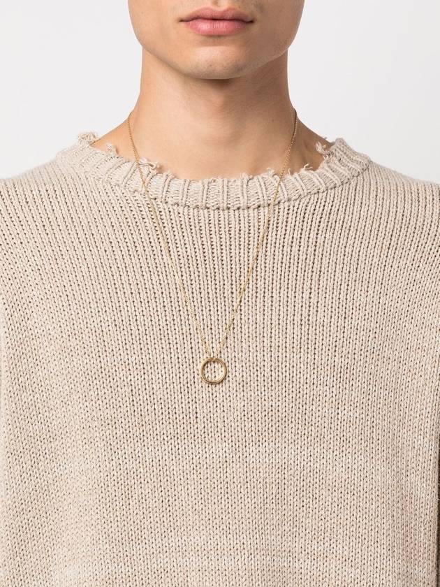 Ring Pendant Necklace Gold - MAISON MARGIELA - BALAAN 3