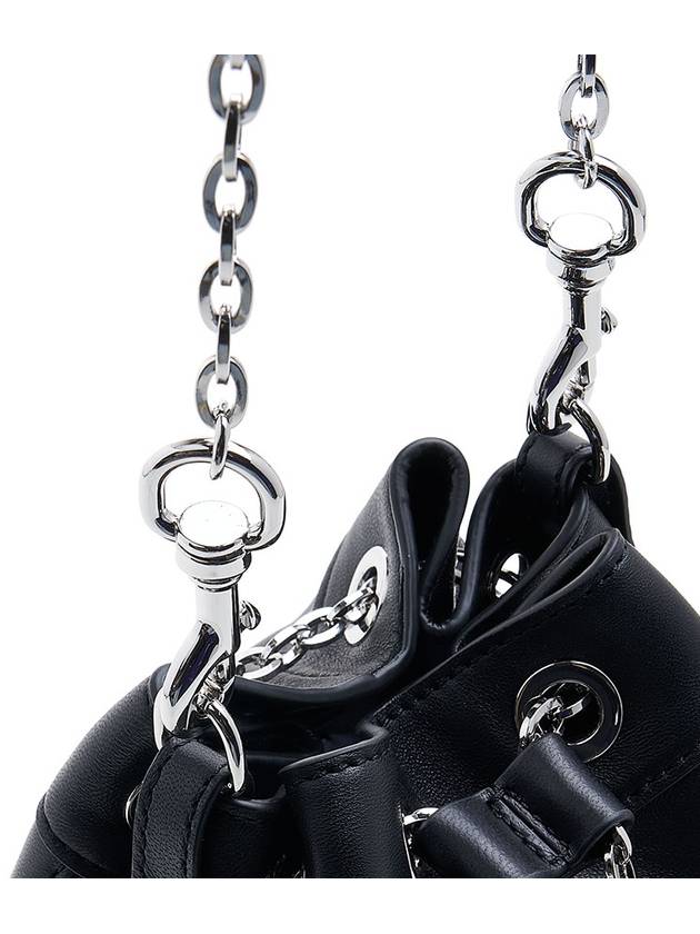 Chrissy Small Bucket Bag Black - VIVIENNE WESTWOOD - BALAAN 9