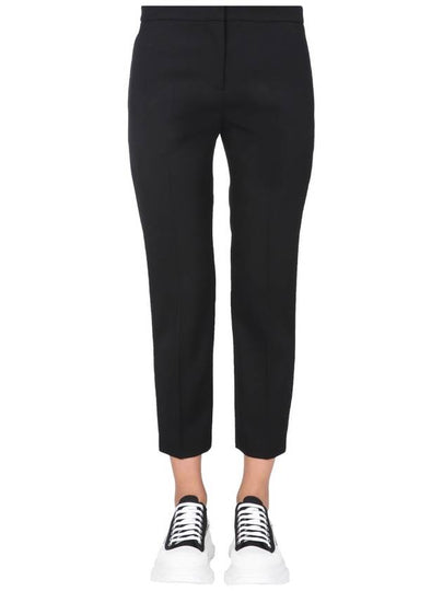 Cropped Straight Trousers 584873QJACH1000 B0040171918 - ALEXANDER MCQUEEN - BALAAN 2