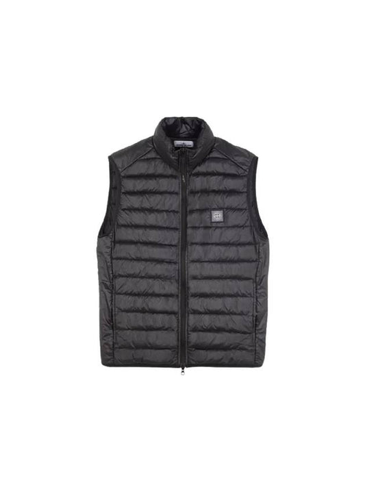 Chamber R Nylon Down Vest Black - STONE ISLAND - BALAAN 2