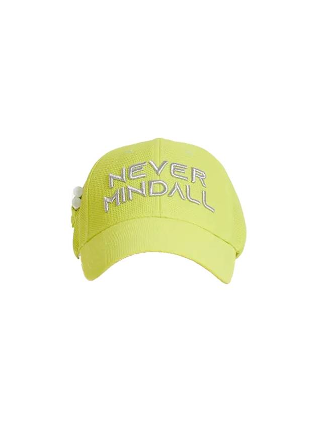 Embossed lettering ball capNU00EAC035LM - NEVERMINDALL - BALAAN 1