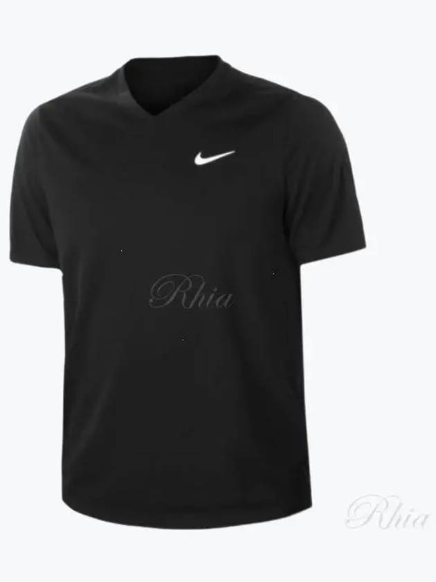 Victory Court Dri Fit Short Sleeve T-shirt Black - NIKE - BALAAN 2