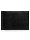 Men's Three Stripes Tab Classic Money Clip Card Wallet Black - THOM BROWNE - BALAAN 3