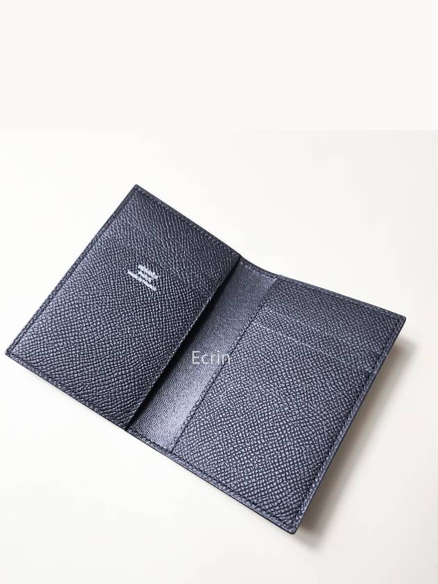 MC2 Euclid Card Wallet Holder Black H043033 - HERMES - BALAAN 5