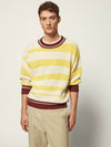 Alpaca Solwy Striped Crew neck Sweater - ISABEL MARANT - BALAAN 4