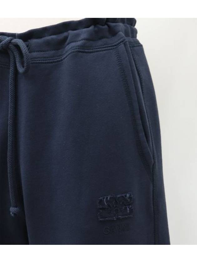 Navy jogger pants - GANNI - BALAAN 4