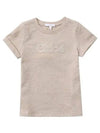 C20112 Logo Embroidered Kids Short Sleeve Tee - CHLOE - BALAAN 3