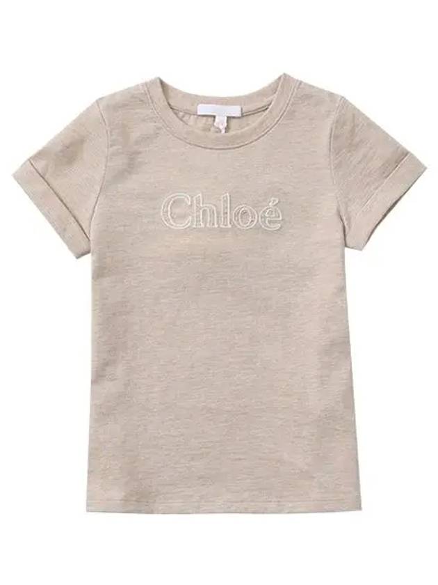 C20112 Logo Embroidered Kids Short Sleeve Tee - CHLOE - BALAAN 3