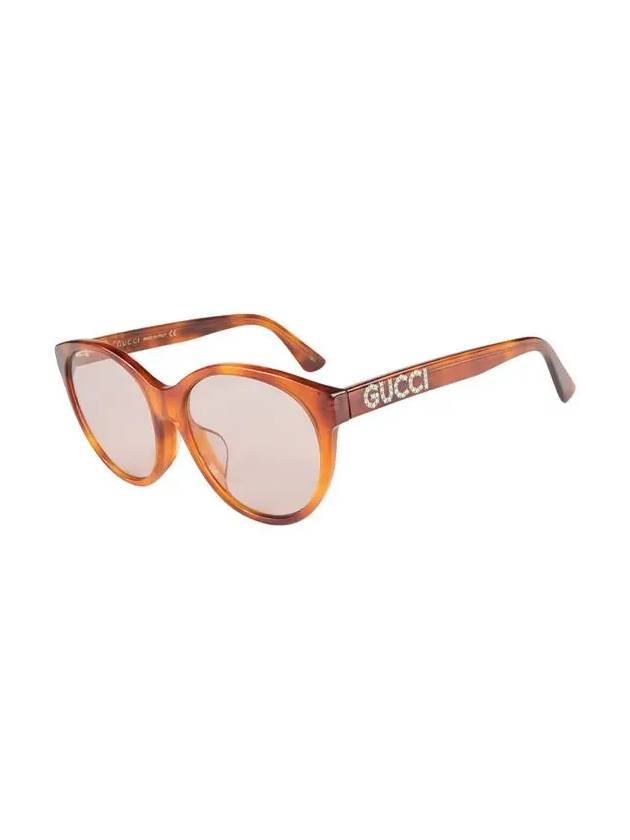 Eyewear Oval Sunglasses Pink - GUCCI - BALAAN 4